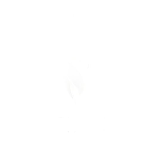 Auzano logo (white on transparent)